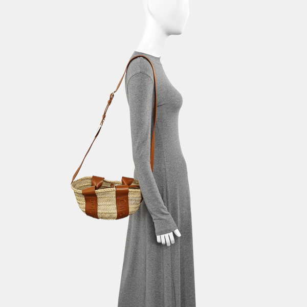 Straw Tote Bag Beige