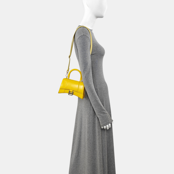 Hourglass XS Calfskin Yellow