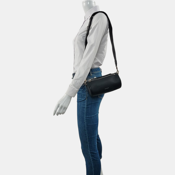 The Barrel Calfskin Black