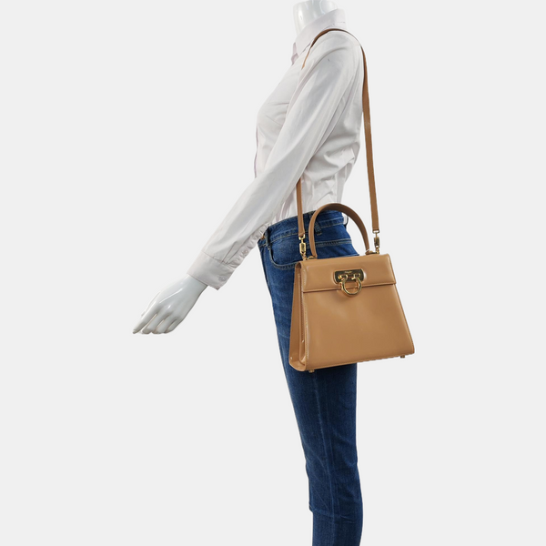 Kelly Medium Calfskin Brown