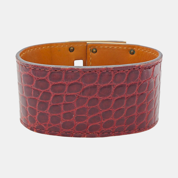 Kelly Dog Leather Red Bracelet