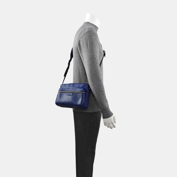 OUTDOOR PM Monogram Coated Canvas Blue