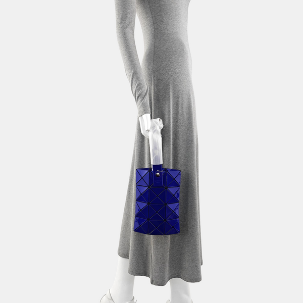 Special Material Top Handle Bag Blue