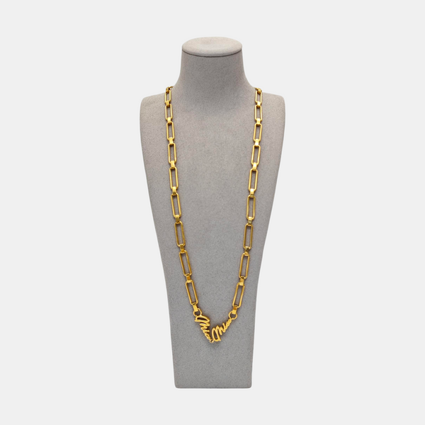 Metal Gold Necklace