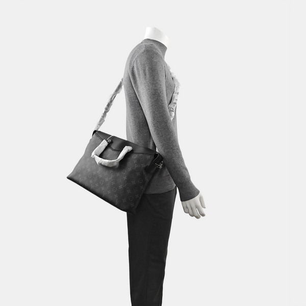 EXPLORER Monogram Coated Canvas Black