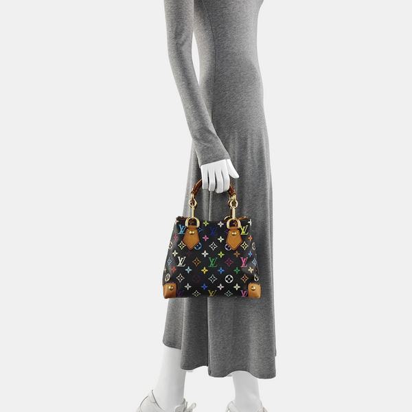 LV × TM AUDRA Monogram Coated Canvas Black