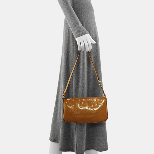 ACCESSOIRES GM Patent Leather Brown