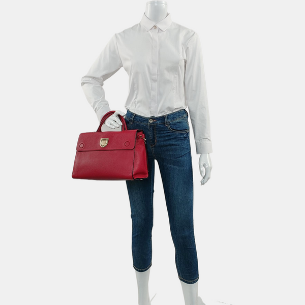 Diorever Calfskin Red