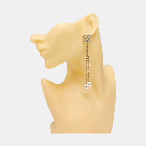 Metal Gold Stud Earrings