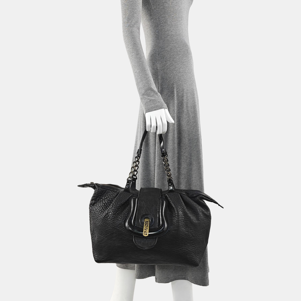 Calfskin Tote Bag Black