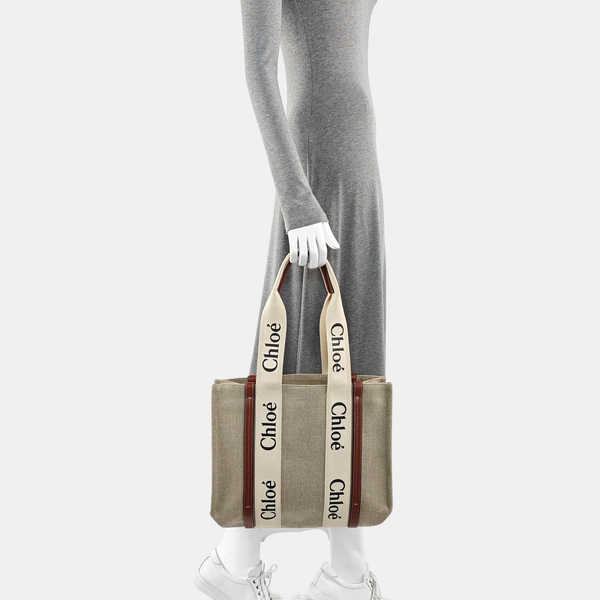 Woody Medium Canvas Beige