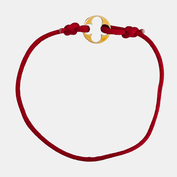 EMPREINTE 18k Gold Red Bracelet