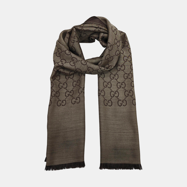 Wool Scarf Brown