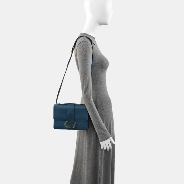 30 Montaigne Calfskin Blue