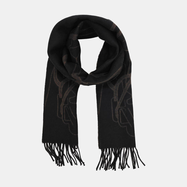 Cashmere Scarf Black