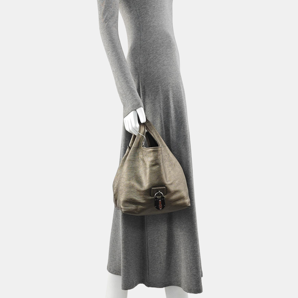 Calle Calfskin Gray