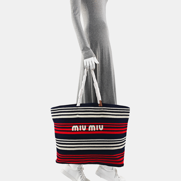 Fabric Shoulder Bag Multicolor