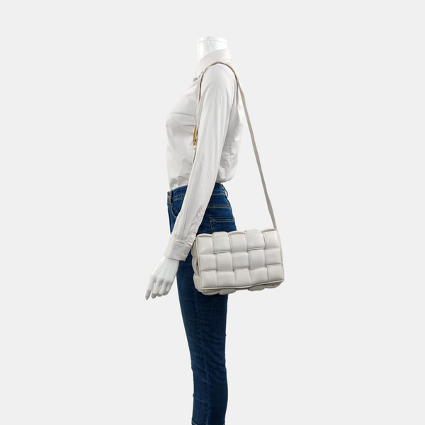 Cassette Medium Lambskin White