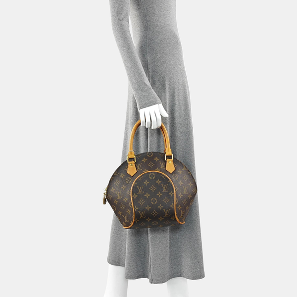 ELLIPSE Monogram Coated Canvas Brown