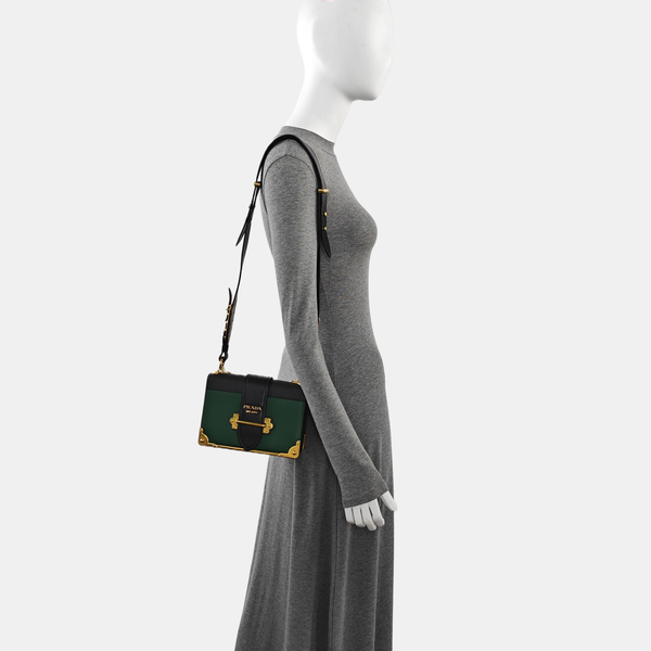 Cahier Saffiano Calfskin Green