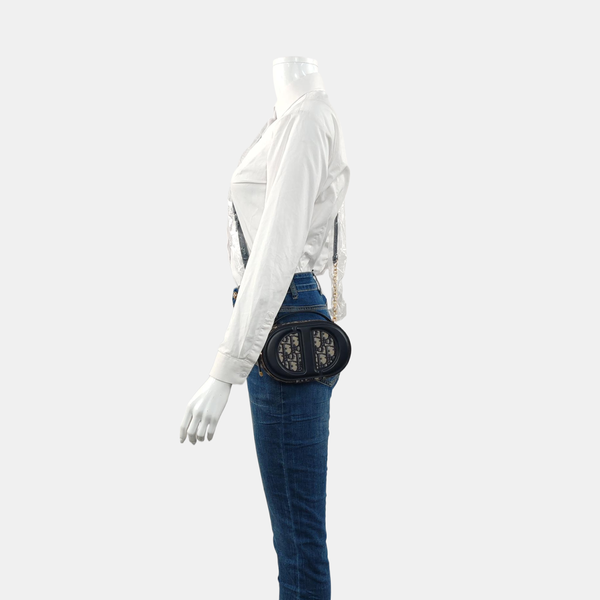 Oblique Fabric Blue