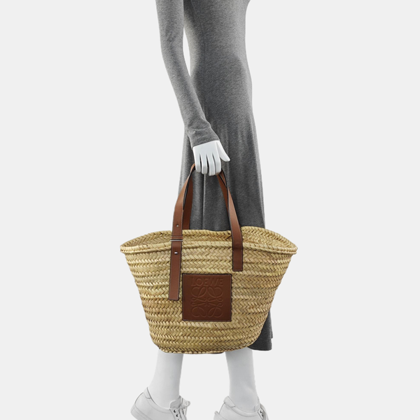 Basket Straw Beige