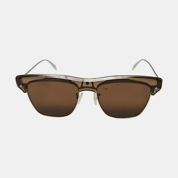 Metal Sunglasses Brown