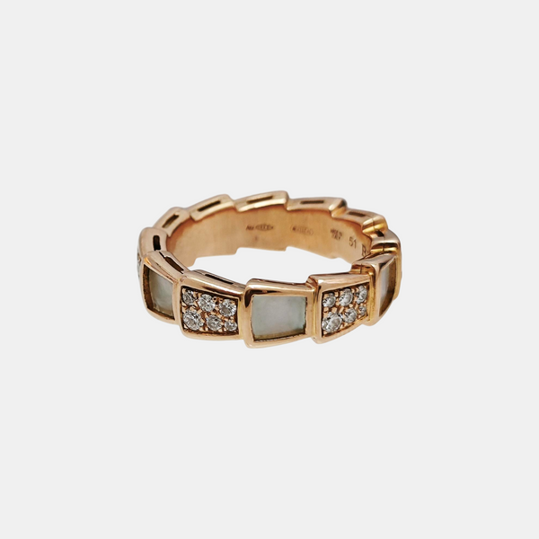 SERPENTI 18k Rose Gold Ring EU 51