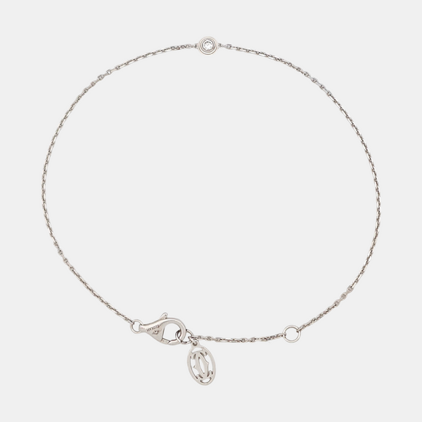 CARTIER D'AMOUR 18k White Gold Silver Bracelet