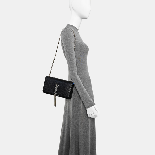 KATE Medium Calfskin Black