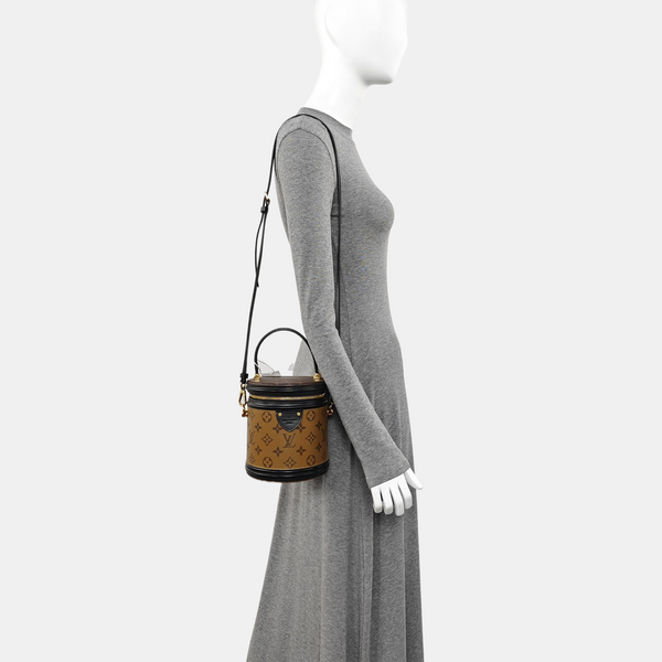 CANNES PM Monogram Coated Canvas Brown
