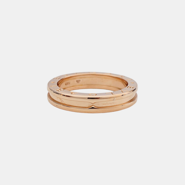 B.ZERO1 18k Rose Gold Ring EU 60