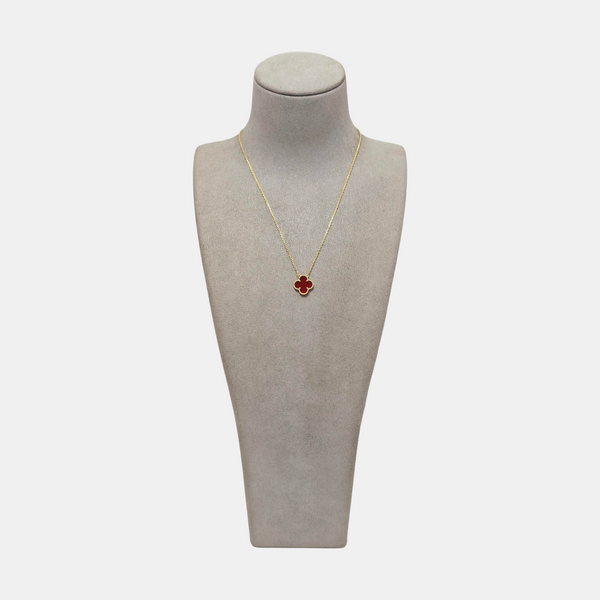 Vintage Alhambra 18k Gold Necklace