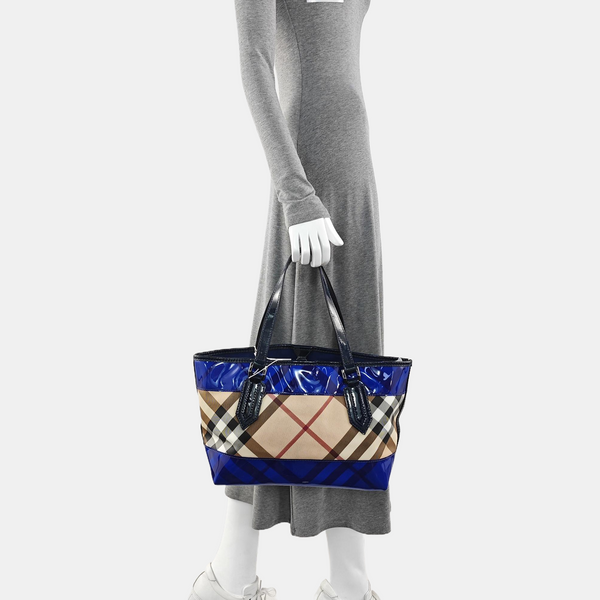 Coated Canvas Tote Bag Medium Multicolor