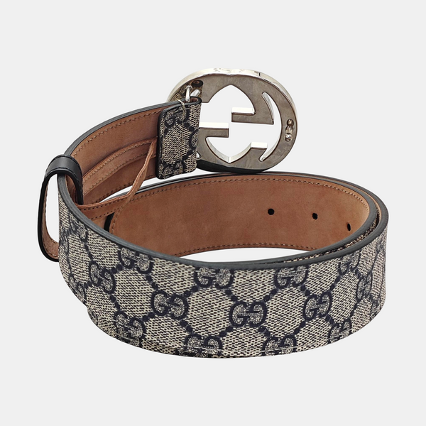 Coated Canvas Belt White