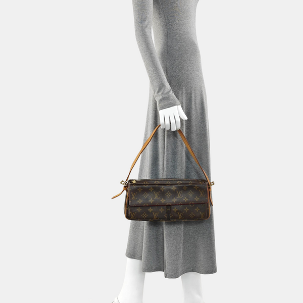VIVA CITE Monogram Coated Canvas Brown
