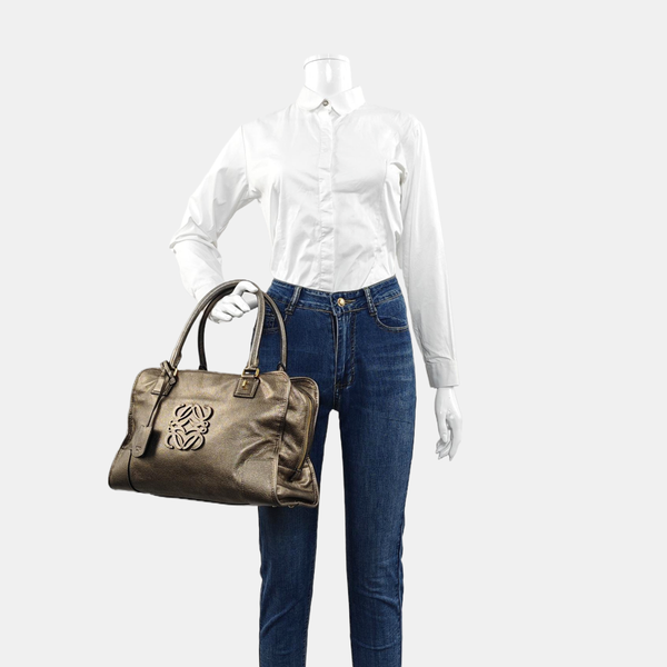 Amazona Monogram Calfskin Beige