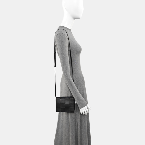 Cross-Body Bag Lambskin Black