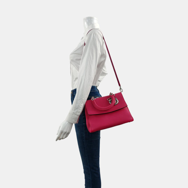 Authenticated pre-owned Be Dior Calfskin Pink - Shoulder Bag at Looply