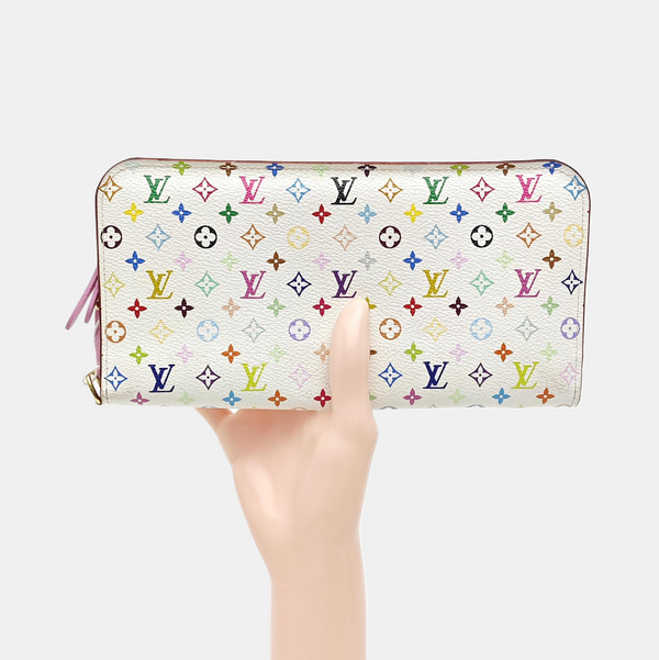 LV × TM INSOLITE Monogram Coated Canvas White