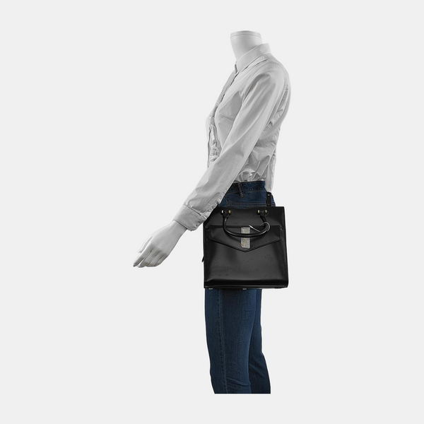 UPTOWN Small Calfskin Black
