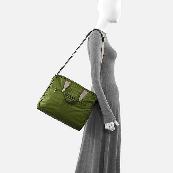Calfskin Shoulder Bag Green