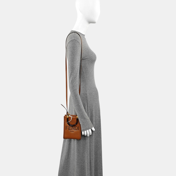 Sunshine Mini Calfskin Brown