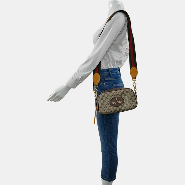 Neo Vintage Monogram Coated Canvas Beige