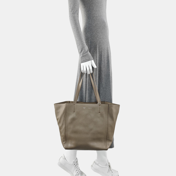 CABAS PHANTOM Small Calfskin Gray
