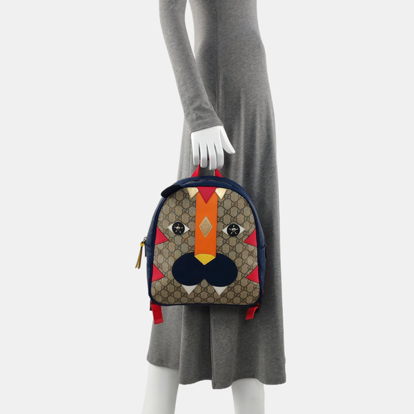 Monogram Coated Canvas Backpack Multicolor