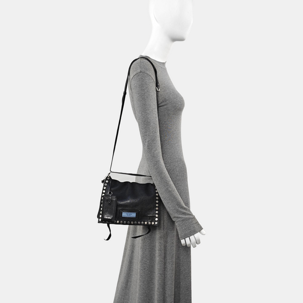 Etiquette Calfskin Black