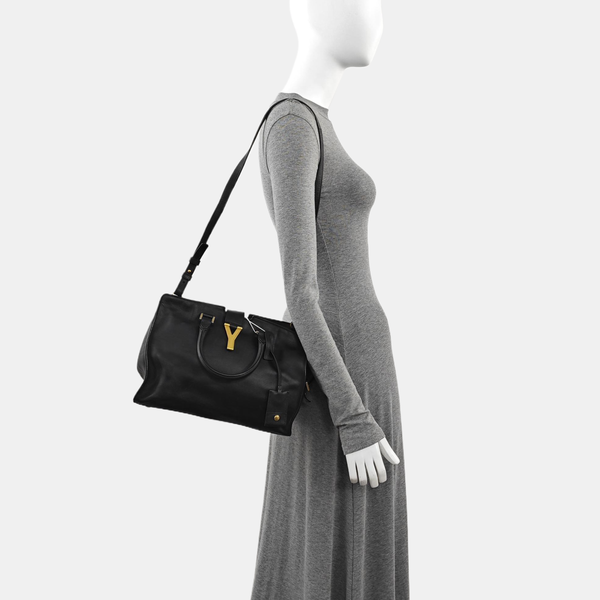 CHYC Y LIGNE Small Calfskin Black