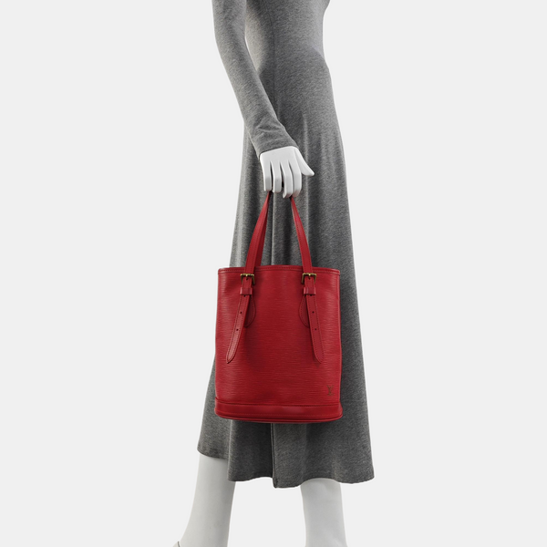 Authenticated pre-owned BUCKET PM Epi Red - Bucket Bag at Looply