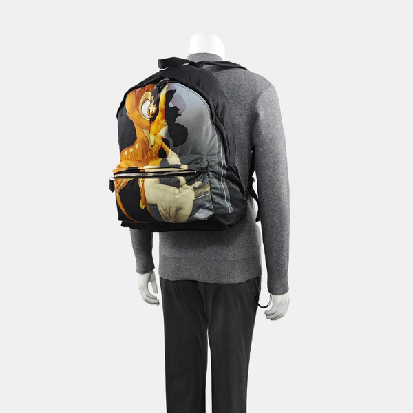 Nylon Backpack Black